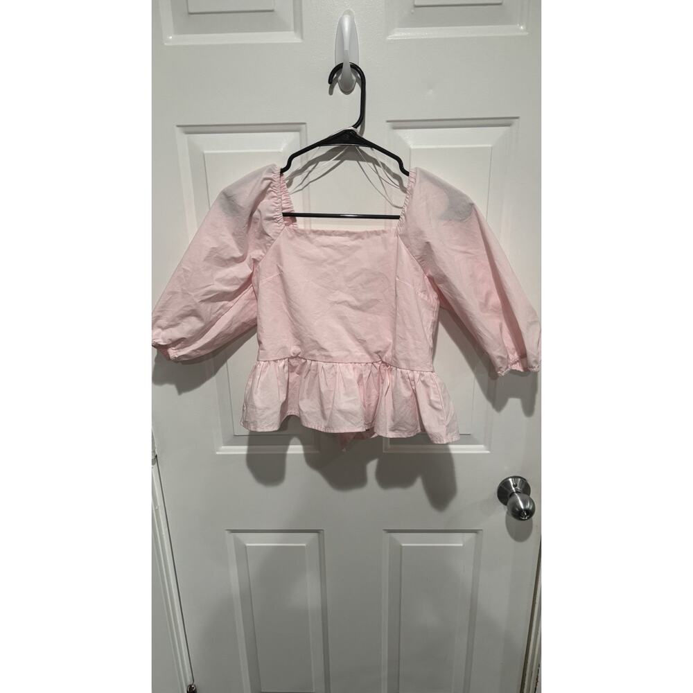 Franki By Francesca’s Light Pink Blouse